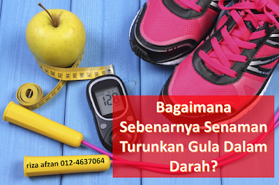 senaman turunkan gula